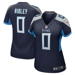 NFL Calvin Ridley Tennessee Titans Women's Game Player Jersey - Navy