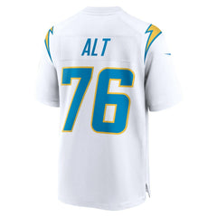 NFL Joe Alt Los Angeles Chargers Player Game Jersey - White
