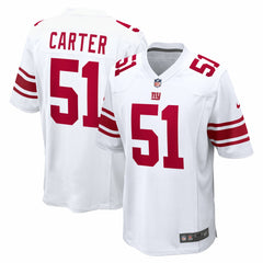 NFL Abdul Carter New York Giants First Round Pick Game Jersey - White
