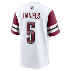 NFL Jayden Daniels Washington Commanders Player Game Jersey - White
