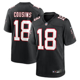 Kirk Cousins Atlanta Falcons Alternate Game Player Jersey Black