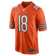 NFL Caleb Williams Chicago Bears Alternate Player Game Jersey - Orange