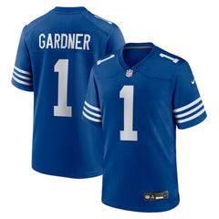 NFL Ahmad Sauce Gardner Indianapolis Colts Alternate Game Jersey - Royal