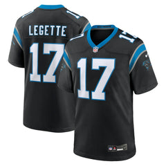 NFL Xavier Legette Carolina Panthers 2024 NFL First Round Pick Game Player Jersey - Black