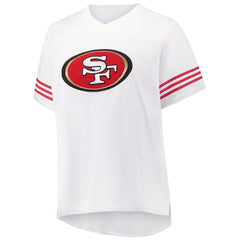 NFL Christian McCaffrey San Francisco 49ers Women's Plus Size Fashion Jersey - White for sale