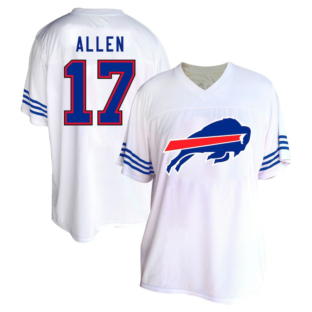 NFL Josh Allen Buffalo Bills Women's Plus Size Fashion Jersey - White for sale