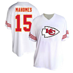 NFL Patrick Mahomes Kansas City Chiefs Women's Plus Size Fashion Jersey - White online