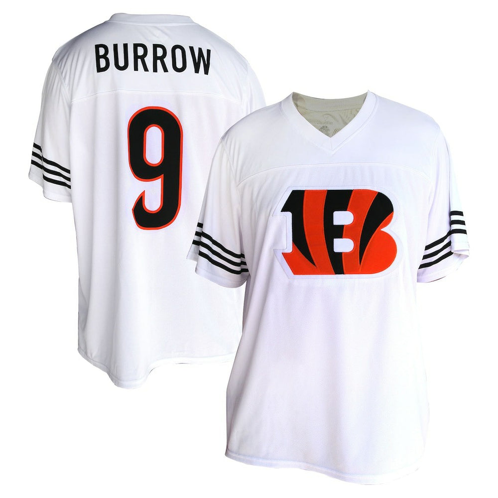 NFL Joe Burrow Cincinnati Bengals Women's Plus Size Fashion Jersey - White sale