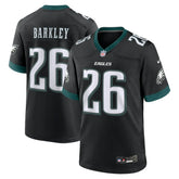 NFL Saquon Barkley Philadelphia Eagles Alternate Game Jersey - Black