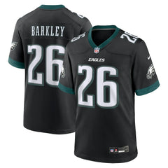 Saquon Barkley Philadelphia Eagles Alternate Game Jersey Black
