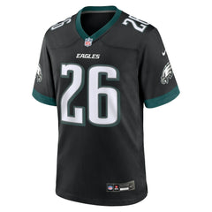 Saquon Barkley Philadelphia Eagles Alternate Game Jersey Black