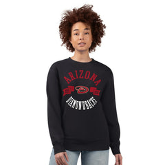 Arizona Diamondbacks G-III 4Her by Carl Banks Women's Team Logo Fleece Pullover Sweatshirt - Black Pullover