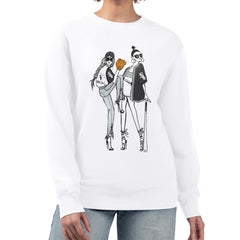 Chicago White Sox G-III 4Her by Carl Banks Women's Baseball Girls Fleece Pullover Sweatshirt - White Pullover