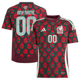 Mexico National Team Youth 2024 Home Replica Custom Jersey Green shop