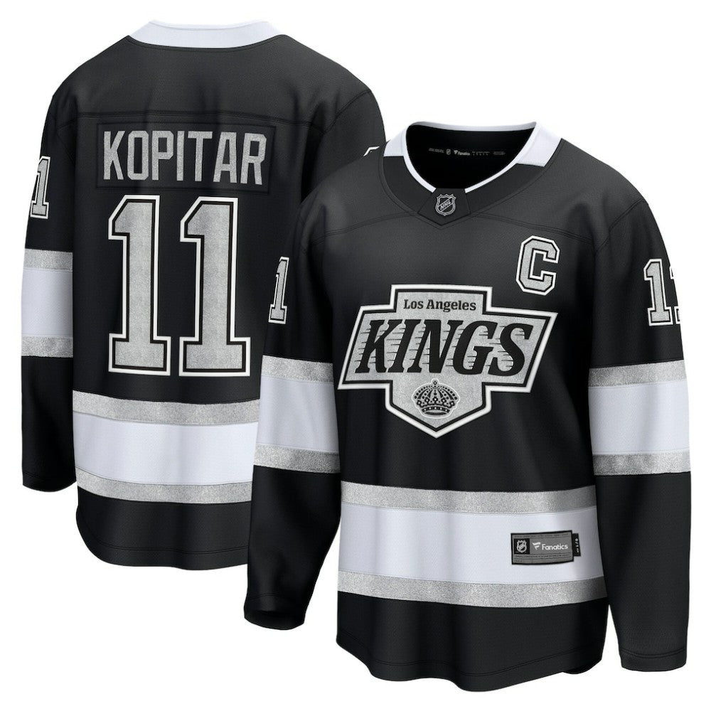 NHL Anze Kopitar Los Angeles Kings Fanatics Home Premier Breakaway Player Jersey - Black