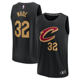 NBA Dean Wade Cleveland Cavaliers Youth Fast Break Replica Player Jersey sale - Statement Editi- Black