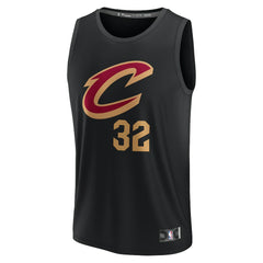 NBA Dean Wade Cleveland Cavaliers Youth Fast Break Replica Player Jersey sale - Statement Editi- Black