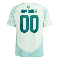 Mexico National Team Youth 2024 Away Replica Custom Jersey Green sale