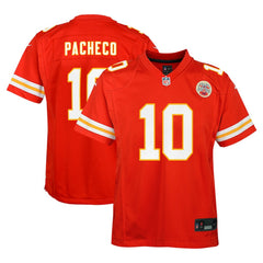NFL Isiah Pacheco Kansas City Chiefs Youth Game Jersey - Red