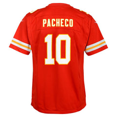 NFL Isiah Pacheco Kansas City Chiefs Youth Game Jersey - Red