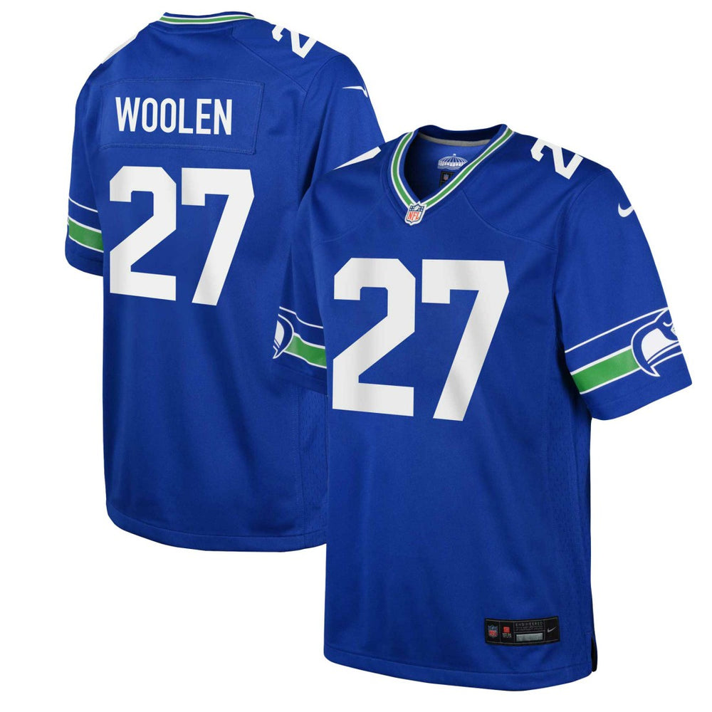 NFL 12th Fan Seattle Seahawks Youth Game Jersey - Royal