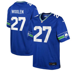 NFL 12th Fan Seattle Seahawks Youth Game Jersey - Royal