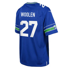 NFL 12th Fan Seattle Seahawks Youth Game Jersey - Royal