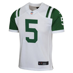NFL Garrett Wilson New York Jets Youth Game Jersey - White