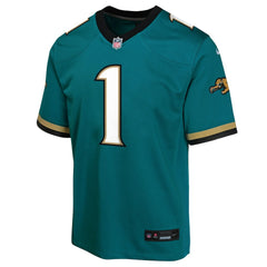 NFL Travis Etienne Jacksonville Jaguars Youth Game Jersey - Teal