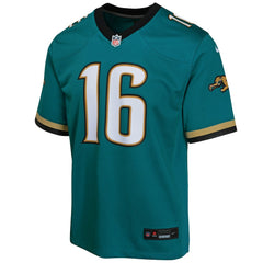 NFL Trevor Lawrence Jacksonville Jaguars Youth Game Jersey - Teal