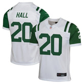 NFL Breece Hall New York Jets Youth Game Jersey - White