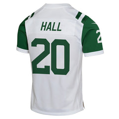 NFL Breece Hall New York Jets Youth Game Jersey - White