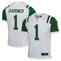 NFL Ahmad Sauce Gardner New York Jets Youth Game Jersey - White