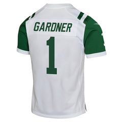 NFL Ahmad Sauce Gardner New York Jets Youth Game Jersey - White