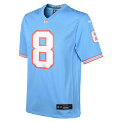 NFL Will Levis Tennessee Titans Youth Game Jersey - Light Blue