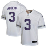 NFL Jordan Addison Minnesota Vikings Youth Game Jersey - White