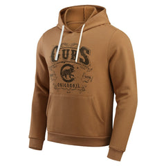 Chicago Cubs Darius Rucker Collection by Fanatics Camp Fleece Pullover Hoodie - Tan Hoodies