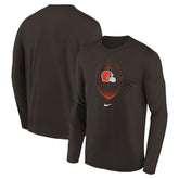 Cleveland Browns Preschool Legend Icon Long Sleeve T-Shirt Brown