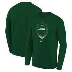 New York Jets Youth Legend Icon Long Sleeve T-Shirt Green