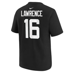 Trevor Lawrence Jacksonville Jaguars Youth Player Name & Number T-Shirt Black