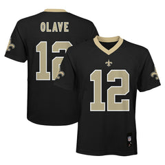 NFL Chris Olave New Orleans Saints Youth Replica Player Jersey - Black on sale