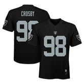 NFL Maxx Crosby Las Vegas Raiders Youth Replica Player Jersey - Black outlet