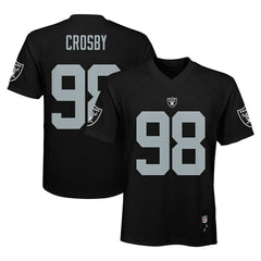 NFL Maxx Crosby Las Vegas Raiders Youth Replica Player Jersey - Black outlet