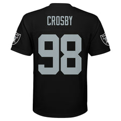 NFL Maxx Crosby Las Vegas Raiders Youth Replica Player Jersey - Black outlet