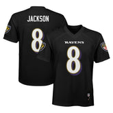 NFL Lamar Jackson Baltimore Ravens Preschool Replica Player Jersey - Black sale