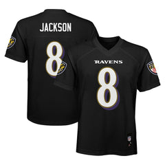 NFL Lamar Jackson Baltimore Ravens Preschool Replica Player Jersey - Black sale