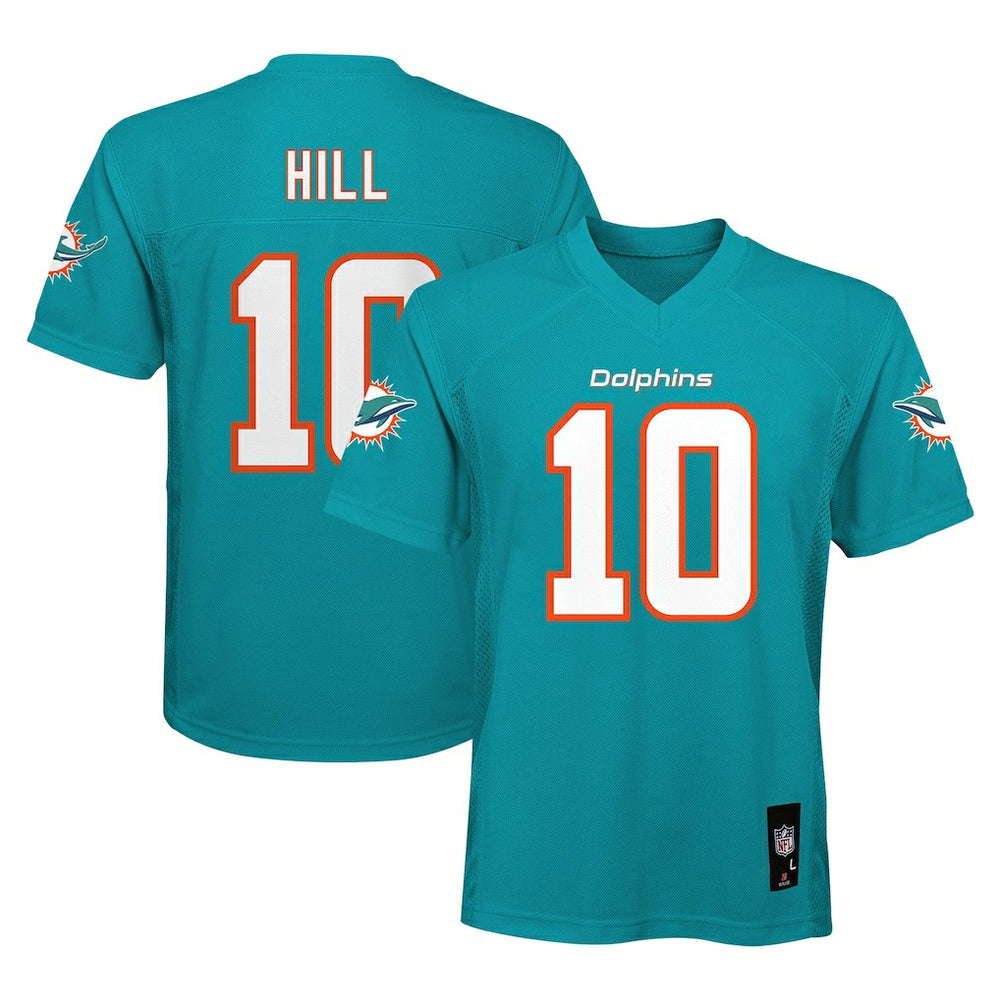 NFL Tyreek Hill Miami Dolphins Preschool Replica Player Jersey - Aqua discount