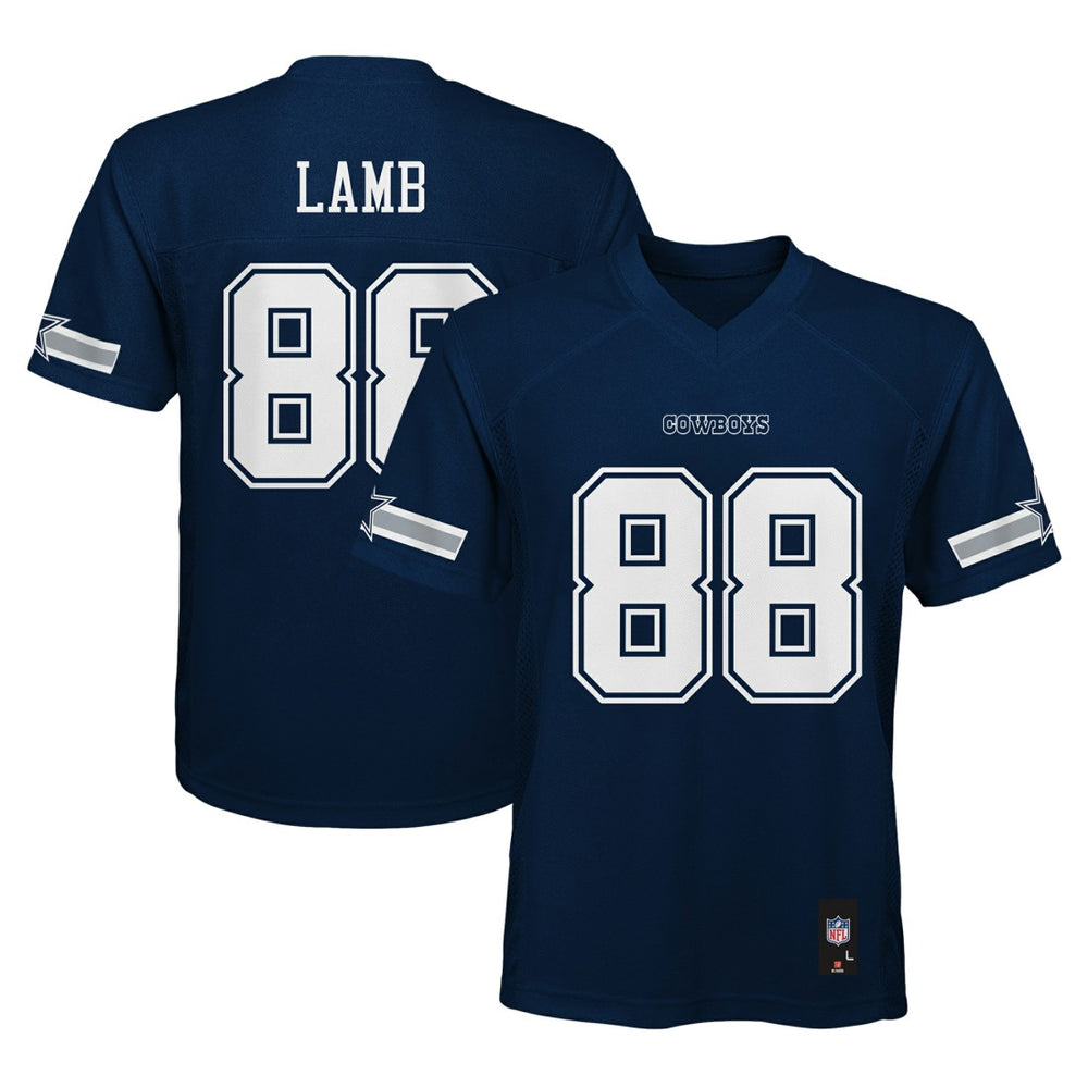 NFL CeeDee Lamb Dallas Cowboys Youth Replica Player Jersey - Navy online
