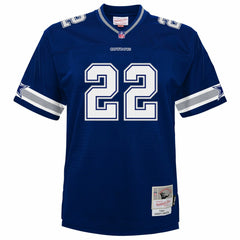NFL Emmitt Smith Dallas Cowboys Youth 1996 Legacy Jersey - Navy for sale