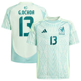 Guillermo Ochoa Mexico National Team Youth 2024 Away Replica Player Jersey Green